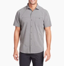 Optimizr Short-Sleeve - Men's 9 Optimizr Short-Sleeve - Men's -Kühl 1035964424 Kuhl OptimizrSS AnchorGray Mens Front