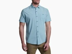 Optimizr Short-Sleeve - Men's 10 Optimizr Short-Sleeve - Men's -Kühl 1035988405 Kuhl OptimizrShortSleeve CarolinaBlue Mens Front