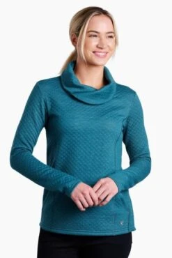 Athena Pullover - Women's 7 Athena Pullover - Women's -Kühl 1035998698 Kuhl AthenaPullover Veridian Wmns Front