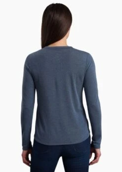 Konstance Long Sleeve - Women's -Kühl 1035998741 Kuhl KonstanceLongSleeve MetalBlue Wmns Rear
