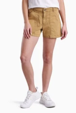 Kultivatr Short 4" - Women's 10 Kultivatr Short 4" - Women's -Kühl 1036010642 Kuhl KultivatrShort4Inch Honey Wmns Front