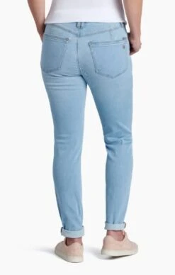 Kontour Flex Denim Skinny 9" - Women's 12 Kontour Flex Denim Skinny 9" - Women's -Kühl 1036010657 Kuhl KontourFlexDenimSkinny9Inch Washout Wmns Rear
