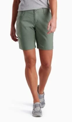 Trekr Short 8" - Women's -Kühl 1036010716 Kuhl TrekrShort8Inch Olive Wmns Front
