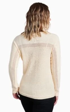 Kühl -Kühl 1036010855 Kuhl KostaSweater SeaSalt Wmns Rear