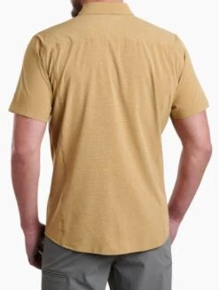 Optimizr Short-Sleeve - Men's 13 Optimizr Short-Sleeve - Men's -Kühl 1036011028 Kuhl OptimizrShortSleeve HoneyMaple Mens Rear