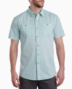 Karib Stripe - Men's -Kühl 1036011040 Kuhl KaribStripe KuhlMint Mens Front