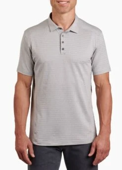 AirKuhl Polo - Men's 8 AirKuhl Polo - Men's -Kühl 1036011094 Kuhl AirKuhlPolo CloudGrey Mens Front