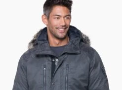 Arktik™ Down Parka -Kühl 1072 arktik down parka carbon detail 7 pdp photo