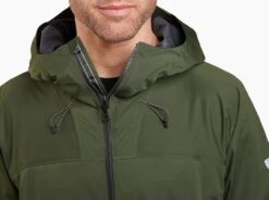 Hydroflex™ Shell 9 Hydroflex™ Shell -Kühl 1131 ms hydroflex jacket dark moss detail 2 pdp photo