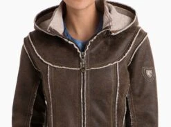 Dani Sherpa™ Jacket -Kühl 2068 danisherpajacke oak detail 1 pdp photo