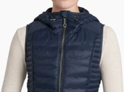 Spyfire® Hooded Vest -Kühl 2139 spyfire hooded vest midnight blue detail 1 pdp photo