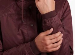 Celeste™ Lined Hoody -Kühl 2193 ws celeste lined hoody kalamata detail 4 pdp photo