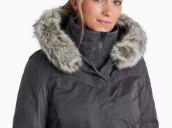 Ükon™ Fleece Lined Hoody 11 Ükon™ Fleece Lined Hoody -Kühl 2201 ws ukon fleece lined carbon detail 4 pdp photo