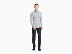 Alloy™ 1/4 Zip -Kühl 3118 alloy cloud gray front full pdp photo