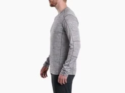 Alloy™ Crew -Kühl 3226 alloy crew cloud gray side pdp photo