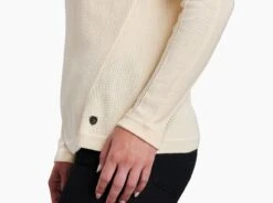 Kosta™ Sweater -Kühl 4047 kosta sweater sea salt detail 2 pdp photo