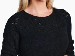 Sonata™ Pointelle Sweater -Kühl 4087 bk s 3 7931 pdp photo