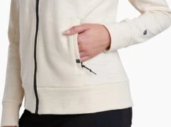 Lola™ FZ Hoody -Kühl 4185 lola fz hoody ivory detail 2 pdp photo