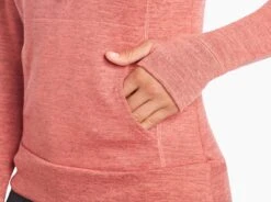 Léa™ Pullover -Kühl 4186 lea pullover tuscan rose detail 2 pdp photo