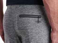 Revivr™ Short -Kühl 5291 revivr short grey heather detail 1 pdp photo