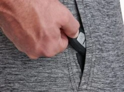 Revivr™ Short -Kühl 5291 revivr short grey heather detail 2 pdp photo