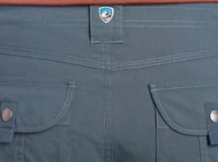 Splash™ Roll-Up Pant -Kühl 6065 splash rollup metal blue detail 4 pdp photo