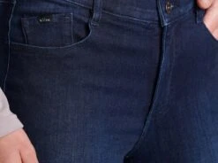 9" Kontour™ Flex Denim Skinny -Kühl 6382 9in kontour flex denim skinny midnight detail 2 pdp photo