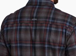 Fugitive™ Flannel -Kühl 7202 fugitive flannel rustic smoke detail 1 pdp photo