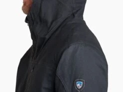 The Law™ Fleece Lined Hoody -Kühl 7363 law fleece lined hoody carbon detail 1 pdp photo