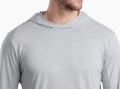 Acceleratr™ Hoody -Kühl 7494 accelaratr hoody pebble gray detail 2 pdp photo