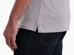 Brazen KÜHLDRY® Crew -Kühl 7495 kuhldry crew cloud gray detail 1 pdp photo