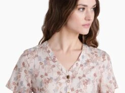 Hadley™ -Kühl 8009 hadley ss sandstone print detail 3 pdp photo