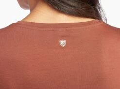 Merino Primo™ Tee -Kühl 8024 ws wool tee antique rose detail 2 pdp photo