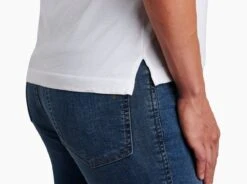 Painted Sunset™ Tee -Kühl 8185 painted sunset graphic tee white detail 3 pdp photo