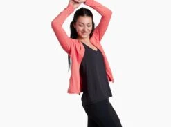 Inspira™ FZ Hoody 12 Inspira™ FZ Hoody -Kühl 8189 inspira fz hoody plumeria side 1 pdp photo