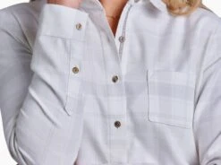 Kamila™ Flannel -Kühl 8377 kamila flannel sea salt detail 2 pdp photo