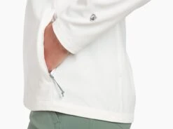 Bandita™ 1/2 Zip Pullover -Kühl 8453 bandita halfzip pullover white detail 4 pdp photo