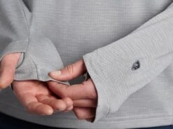 KÜHL Engineered™ Hoody -Kühl 8466 ws engineered hoody cloud gray detail 2 pdp photo