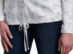 AirKÜHL™ Hoody -Kühl 8495 ws airkuhl hoody white print detail 1 pdp photo