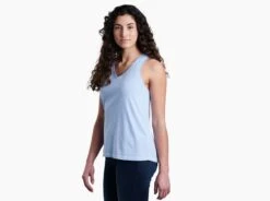 Arabella™ V-Neck Tank -Kühl 8498 arabella v neck tank hydrangea side pdp photo